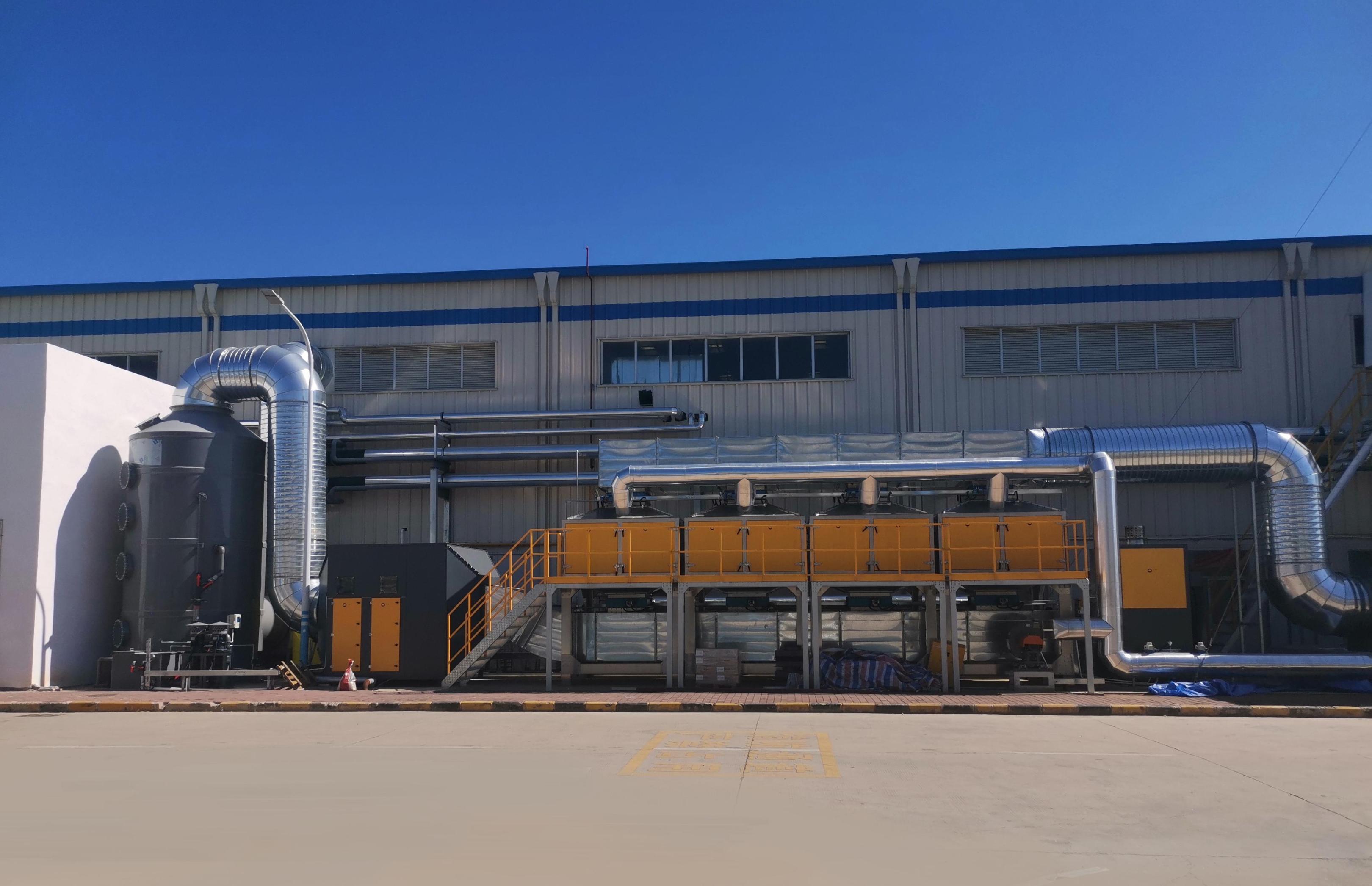 汕尾比亚迪厂房废气处理项目