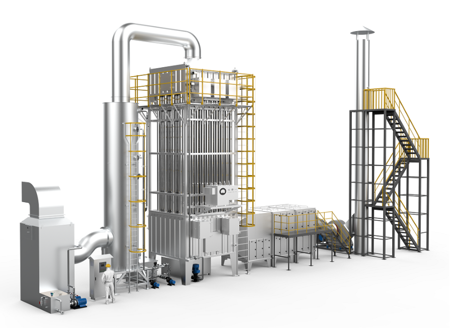 工业黑烟治理设备-湿式静电除尘系统